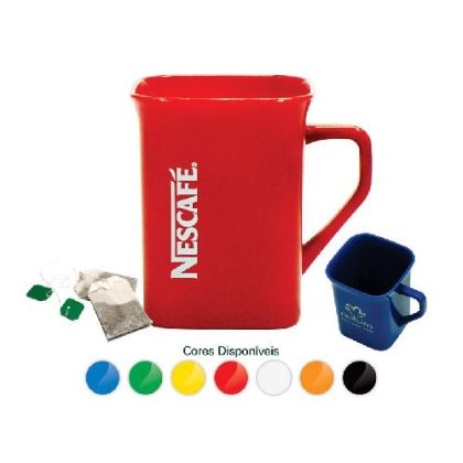 Caneca Quadrada 250 Ml - CANQD