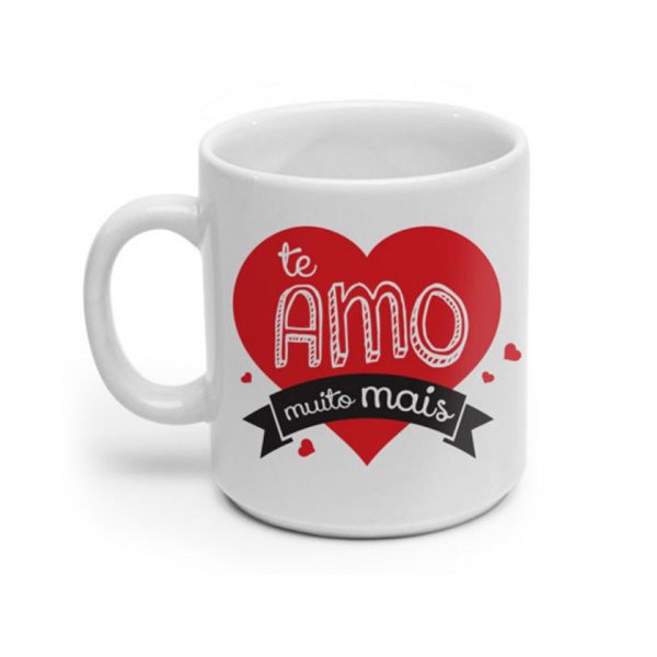 Caneca de Porcelana Reta 300 ml - 34 - Imagem 3