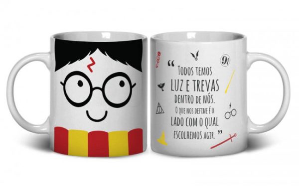 Caneca de Porcelana Reta 300 ml - 34 - Imagem 4