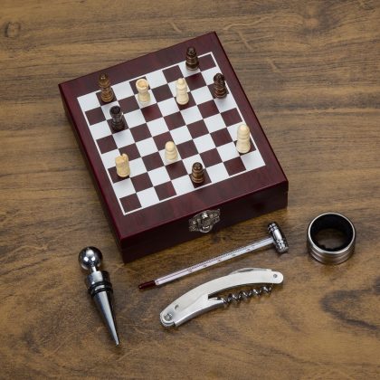 Kit Vinho com Xadrez - PR3121