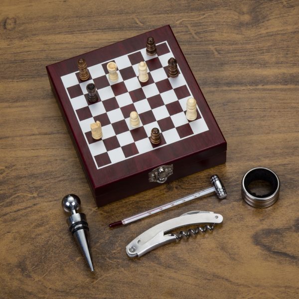 Kit Vinho com Xadrez - PR3121