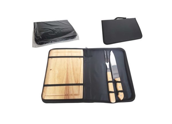 Kit Churrasco 2 Peças com Tábua - PR3328