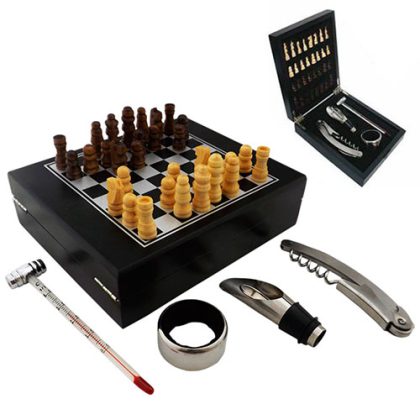Kit Vinho com Xadrez - PR7292