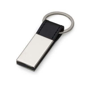 Chaveiro Metálico & Couro Sintético - PR10026