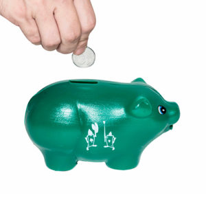 Cofre Plástico Porquinho - CFPQ