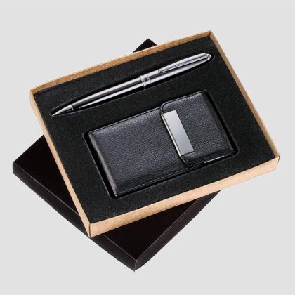 Kit Caneta e Porta Cartão - CP-02088