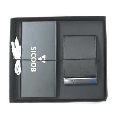 Kit Bateria Portátil e Porta Cartão - PRKITPCBT