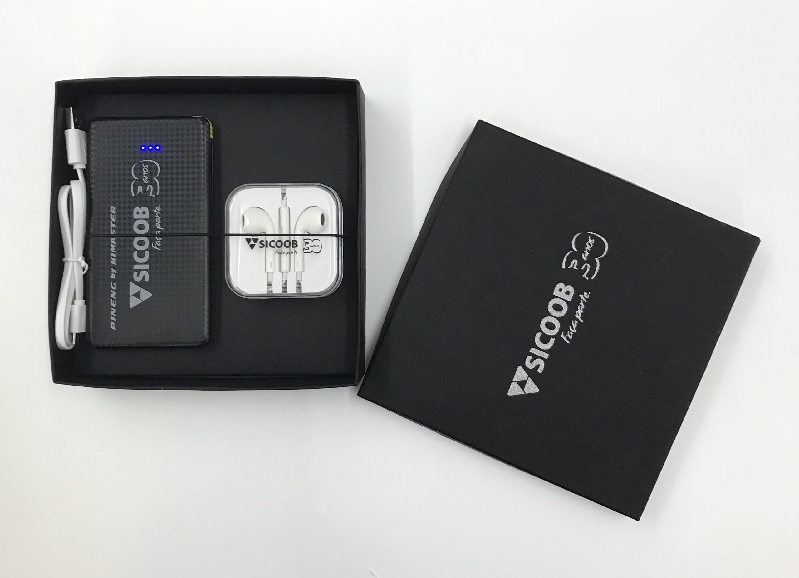 Kit Tecnologia Fone + Bateria Portátil 5.000 mAh - PRKITBAT-FO - Imagem 2
