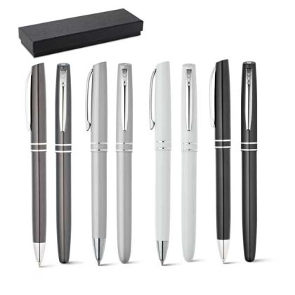 Kit Caneta Roller e Esferográfica -