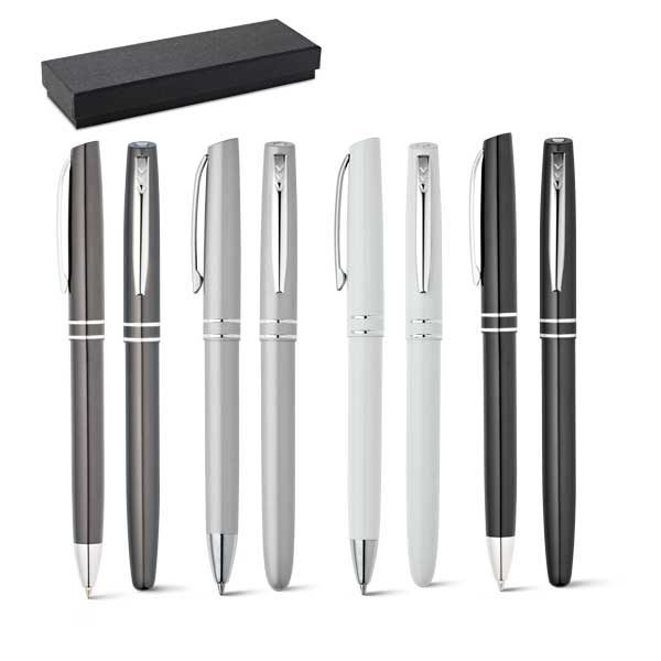 Kit Caneta Roller e Esferográfica -