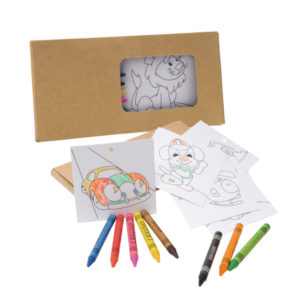 Kit Giz de Cera para Colorir - PR91755
