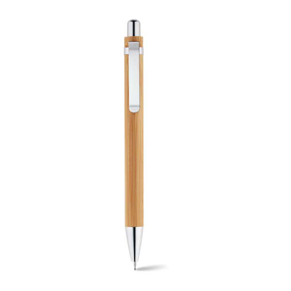 Kit Caneta & Lapiseira de Bambu - PR81162 - Imagem 4