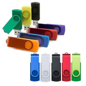 Pendrive Giratório Color - PRP042Color
