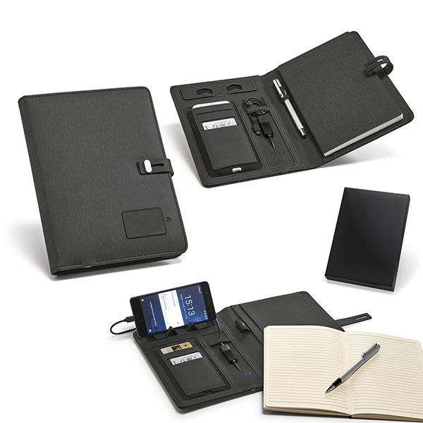 Caderno de Anotações com Powerbank - PR92075