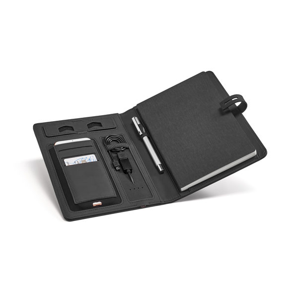 Caderno de Anotações com Powerbank - PR92075 - Imagem 4