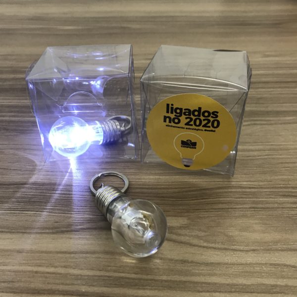 Chaveiro Lampada + Caixa Acetato - PRLZACT - Imagem 2