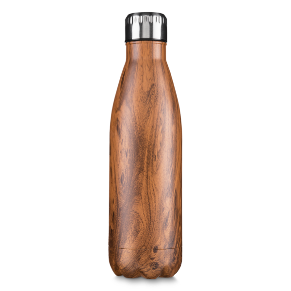 Garrafa Inox 750 ml - Pintura Madeira - PRGA4600M - Imagem 2