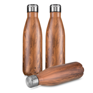 Garrafa Inox 750 ml - Pintura Madeira - PRGA4600M