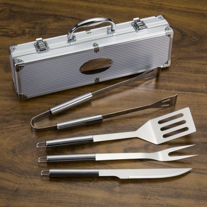 Kit Churrasco Maleta 4 Peças - PR1869