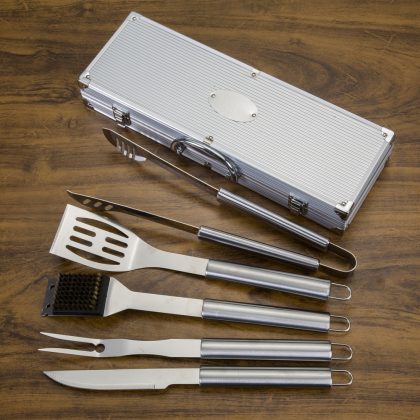 Kit Churrasco Maleta 5 Peças - PR3023