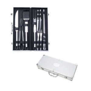 Kit Churrasco Maleta 10 Peças - PR3282