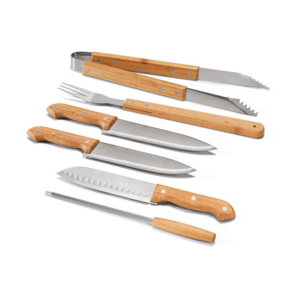 Kit Churrasco Maleta 6 Peças - PR93844 - Imagem 2