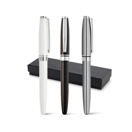 Caneta Metálica Roller com Estojo - PR91428