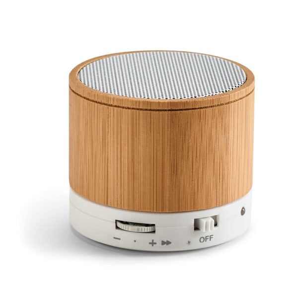 Caixa de Som de Bambu - PR97256 - Imagem 3