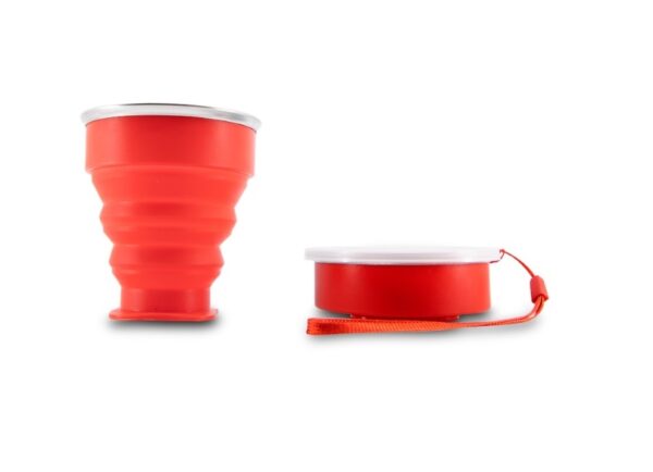 Copo Retrátil Silicone 200ml - PR14340 - Imagem 6