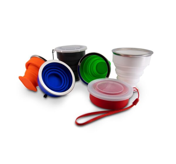 Copo Retrátil Silicone 200ml - PR14340