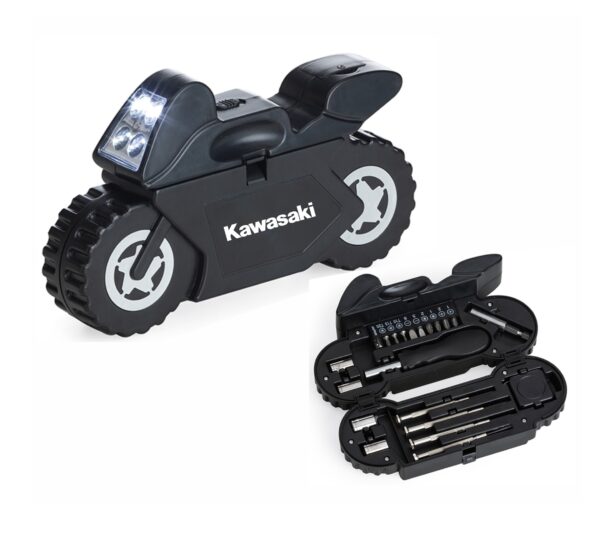 Kit Ferramenta Moto 21 Peças com Lanterna - PR3364