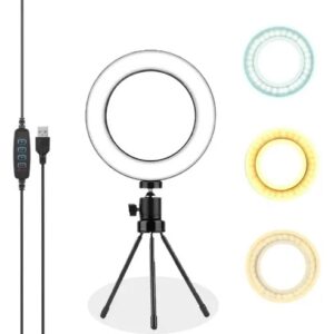 Ring Light Tripé Mesa - PRRLM