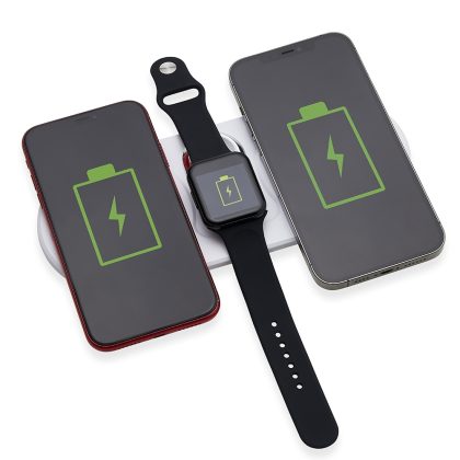 Base Dual Indução para Celulares e Iwatch - PR4054