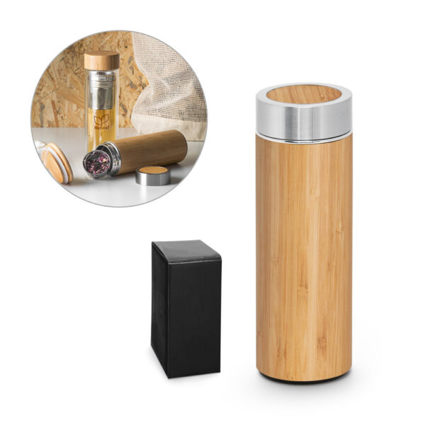 Garrafa Térmica em Bambu - PR94683