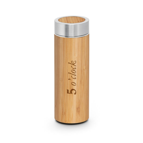 Garrafa Térmica em Bambu - PR94683 - Imagem 4