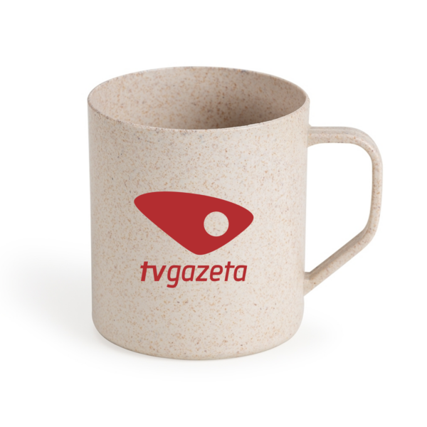 Caneca Fibra de Arroz 400ml - PR14508