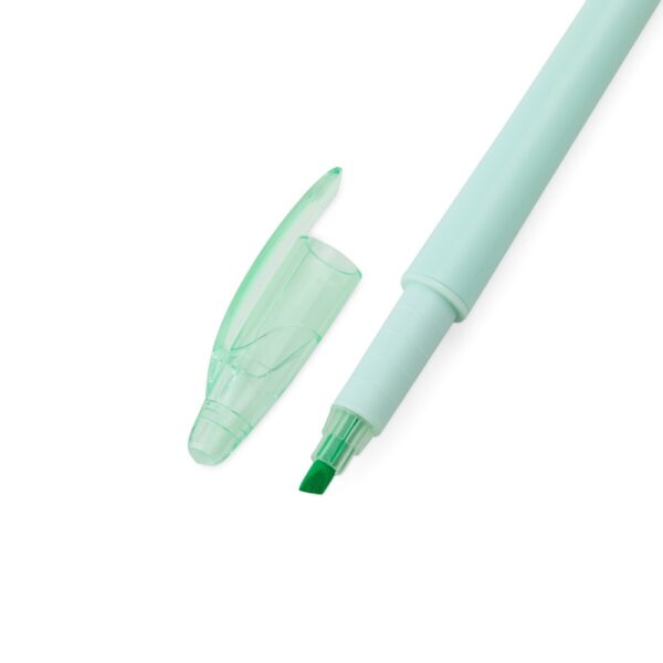 Caneta Plástica com Marca Texto - PR6055 - Imagem 2