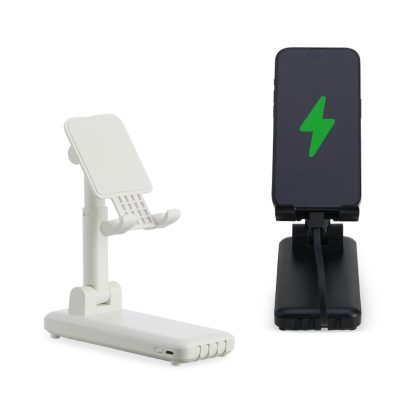 Bateria Portátil 10.000mAh Multissaídas com Suporte para Celular ou Tablet - PR5090