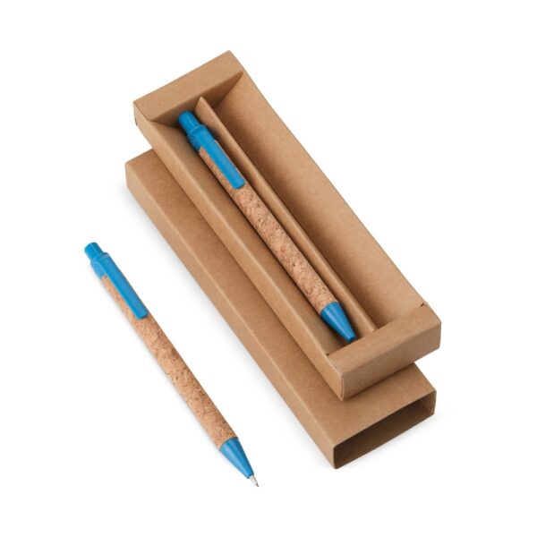 Kit Ecológico Caneta e Lapiseira Cortiça - PR6083