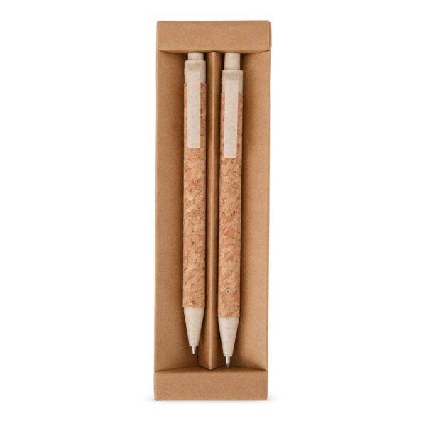Kit Ecológico Caneta e Lapiseira Cortiça - PR6083 - Imagem 10