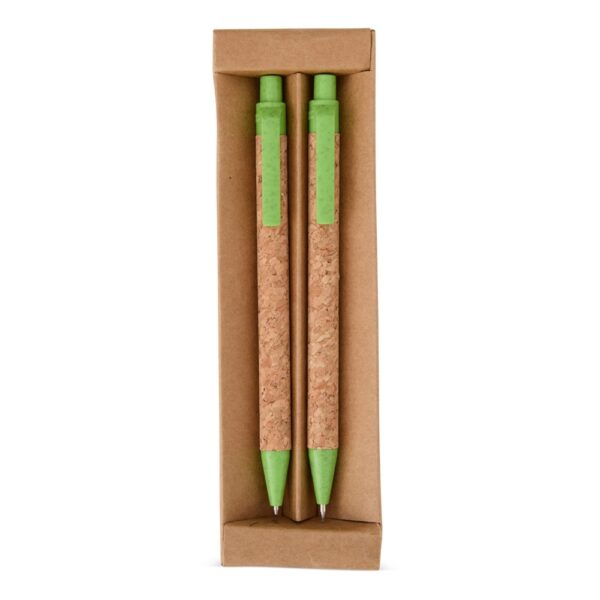 Kit Ecológico Caneta e Lapiseira Cortiça - PR6083 - Imagem 6