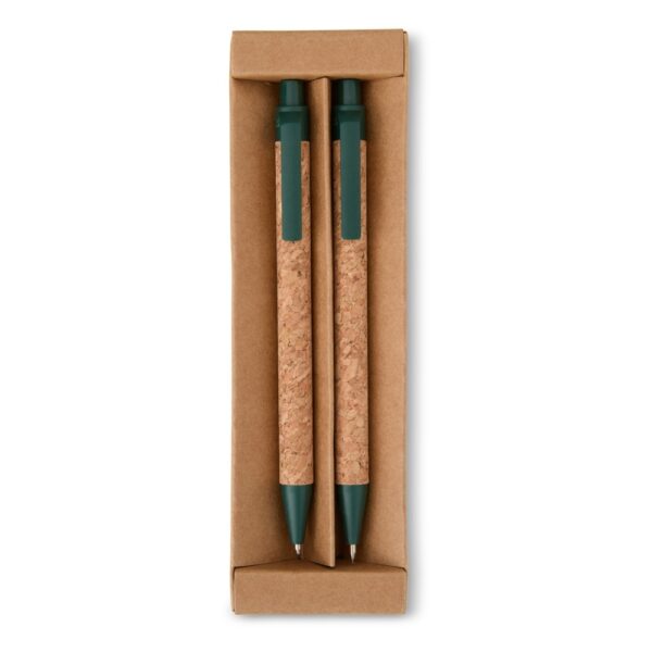 Kit Ecológico Caneta e Lapiseira Cortiça - PR6083 - Imagem 5