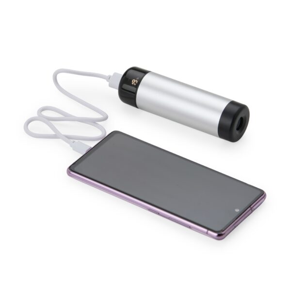 Bateria Portátil 4.000mAh com Lanterna - PR7057