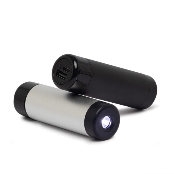 Bateria Portátil 4.000mAh com Lanterna - PR7057 - Imagem 2