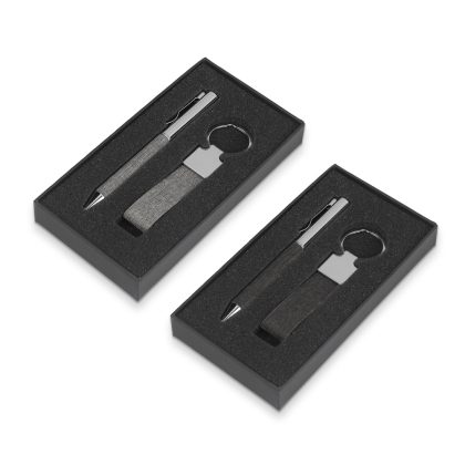 Kit Caneta e Chaveiro rPET - PR 15168