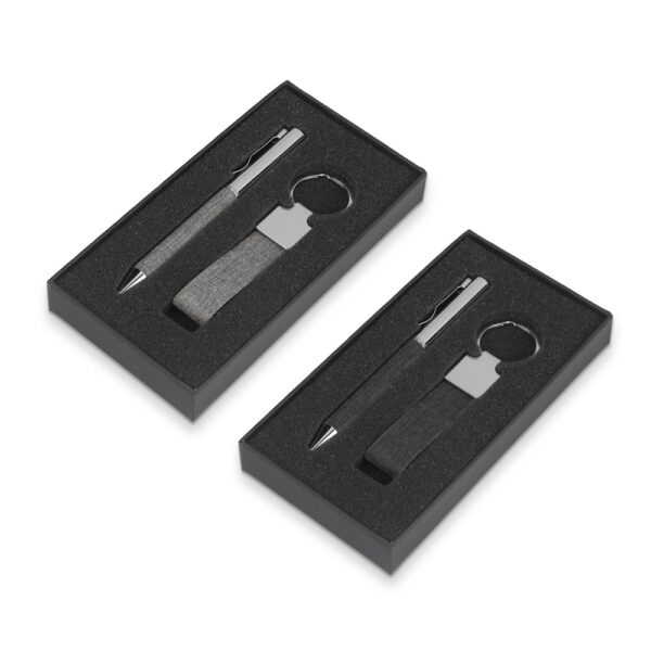 Kit Caneta e Chaveiro rPET - PR 15168