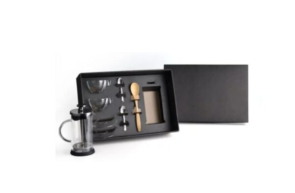 Kit Para Café Com Prensa Francesa - 8 Pçs  KT90280