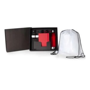 Kit Boas Vindas - Vermelho / Branco - 5 Pçs - PR KT90222
