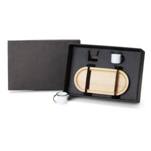 Kit Bandeja E Canecas - 3 Pçs - PR KT90270