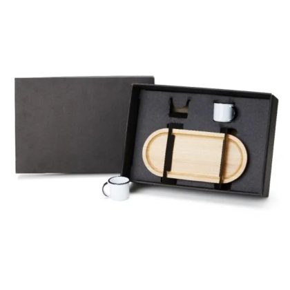 Kit Bandeja E Canecas - 3 Pçs - PR KT90270